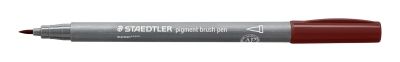 Флумастер Staedtler Pigment Brush 371, КЕСТЕНЯВ