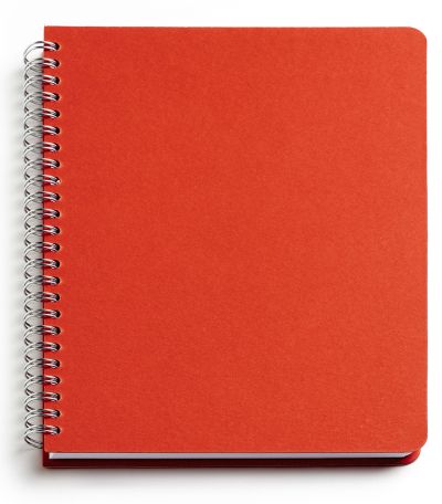 Бележник със спирала Сатурн, А5, корал