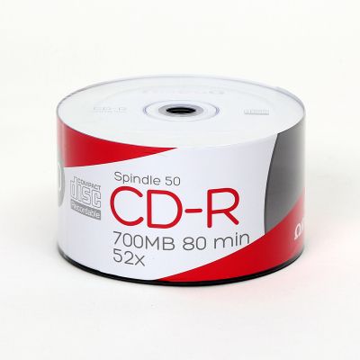 CD-R Omega 700MB,80min, 52x, оп50 пакет