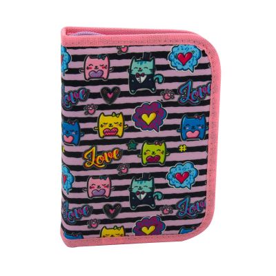 Несесер Octopus, 1 цип, 2 прегради, пълен, Love