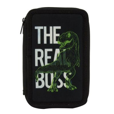 Несесер Octopus, 2 ципа, празен, 13х19.5х4.5см, Boss