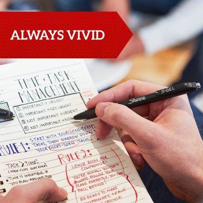 Химикалка Sharpie Gel 0,7mm, червена