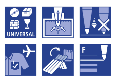 Неперманентен маркер Staedtler Lumocolor 316 F, черен