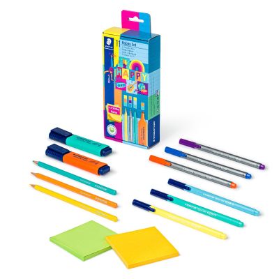 Комплект Staedtler Happy, 11 части + леп. листчета