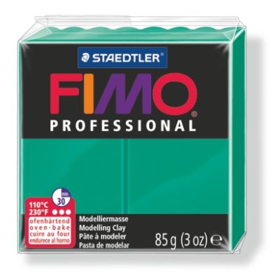 Полимерна глина Staedtler Fimo Prof,85g, зелен 500