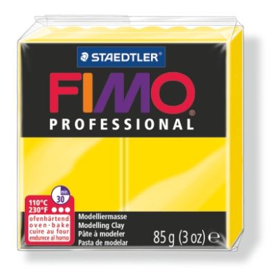 Полимерна глина Staedtler Fimo Prof,85g, жълт 100