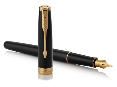 Комплект Parker Royal Sonnet Black GT, Химикалка и писалка