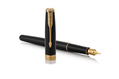 Ролер Parker Royal Sonnet Lacquer, черен GT
