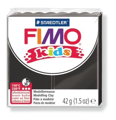 Полимерна глина Staedtler Fimo Kids,42g, черен 9