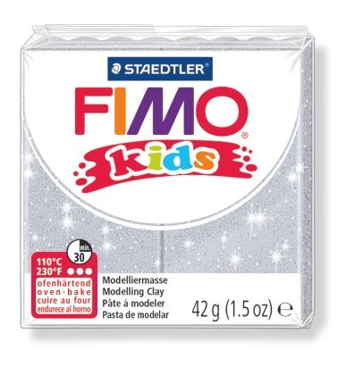Полимерна глина Staedtler Fimo Kids,42g,блсив 812