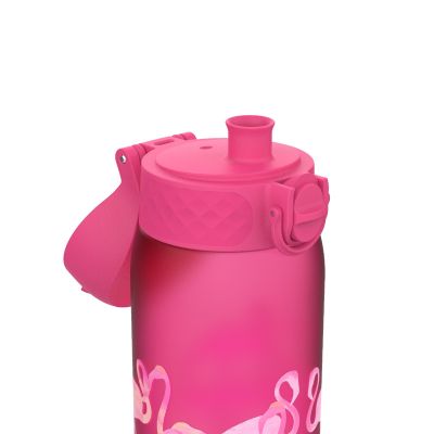 Бутилка за вода Ion8 Print, Recyclon, 350 ml, фламинго