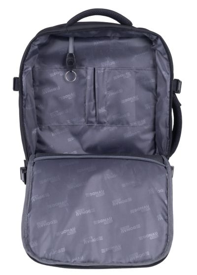 Раница за лаптоп 17" Donau Travel Prague, черна