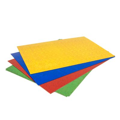 Листа Uniline Hologram, А4, 250g оп.10, асорти