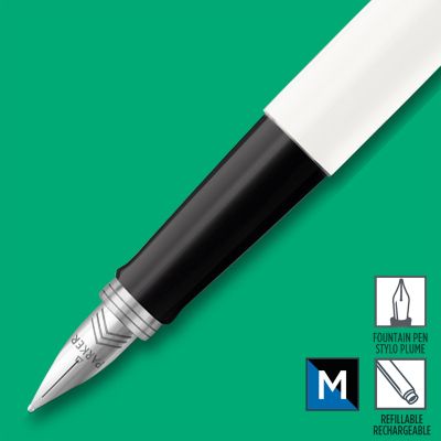Писалка Parker Royal Jotter, блистер, бяла