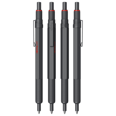Химикалка Rotring 600, тъмносива