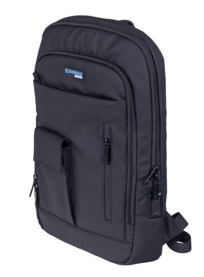 Раница за лаптоп 13,3" Donau Travel Rome, черна