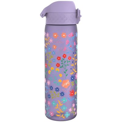 Бутилка за вода Ion8 Print, рециклирана пластмаса, 500ml,Del. floral