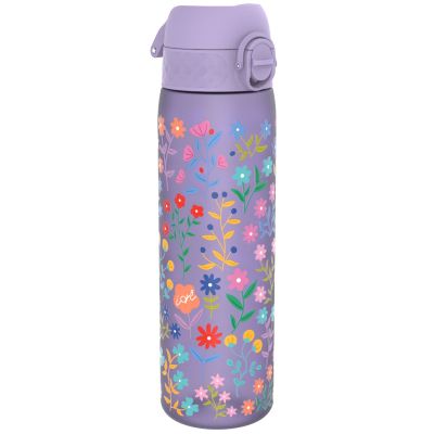 Бутилка за вода Ion8 Print, рециклирана пластмаса, 500ml,Del. floral