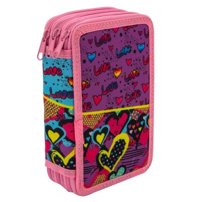 Несесер Octopus, троен, празен, LOVE