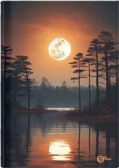 Тетрадка А4, S-line, 96 листа, широки редове, 55g, твърди корици