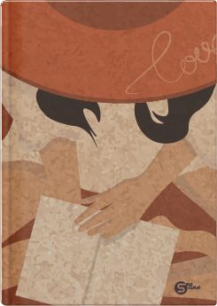 Тетрадка А4, S-line, 96 листа, широки редове, 55g, твърди корици