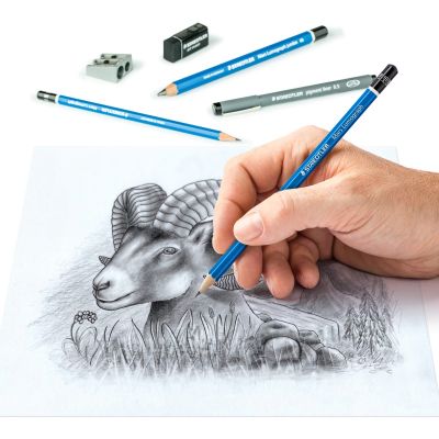 Комплект Staedtler Lumograph Sketching, 12 части