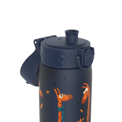 Бутилка  за вода Ion8 Print, рециклирана пластмаса,500ml, Giraffes
