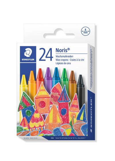Пастели Staedtler Noris Club 220, 24 цвята