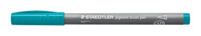 Флумастер Staedtler Pigment Brush 371, СИНЬОЗЕЛ