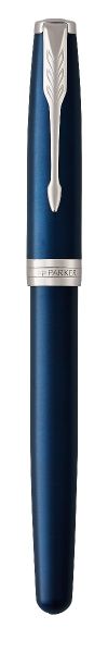 Ролер Parker Royal Sonnet Lacquer, син CT
