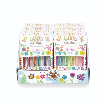 Мини гел химикалки Trendhaus Good Feelings, 6цвята