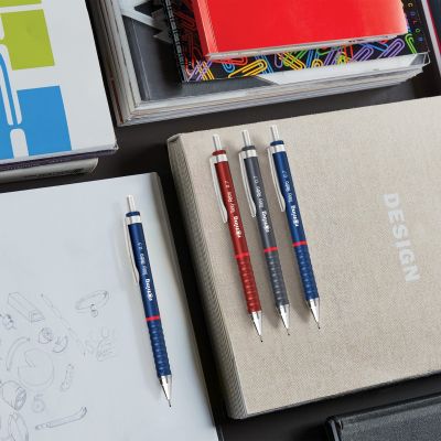 Автоматичен молив Rotring Tikky Retro, 0.5mm, син