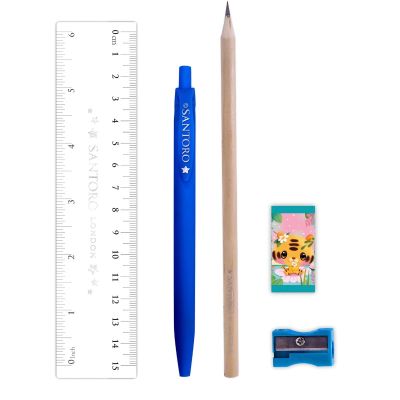 Комплект Bangoberry Stationery, 6 части, Tiggy Tiger