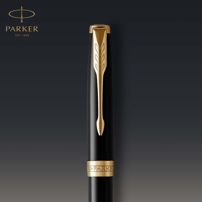 Химикалка Parker Royal Sonnet Lacquer, черна GT, без кутия