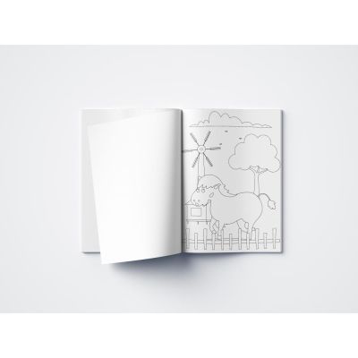 Книжка за оцветяване Creative Children, 40 стр., Farm