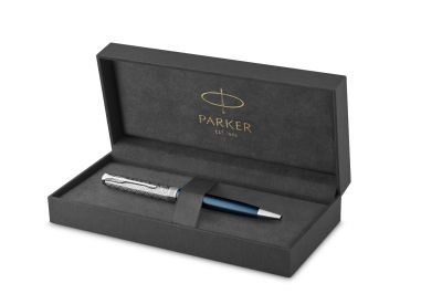 Химикалка Parker Royal Sonnet Premium Metal Blue CT