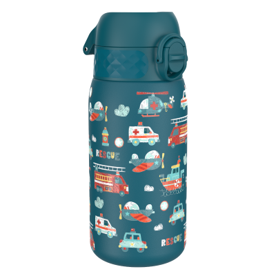Бут. за вода Ion8 Print, метална, 400ml,Rescue Vehicle