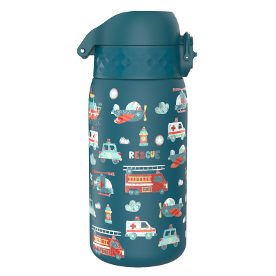 Бут. за вода Ion8 Print, метална, 400ml,Rescue Vehicle