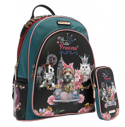 Раница Nicole Lee, 33x42x18 cm, Family yearbook