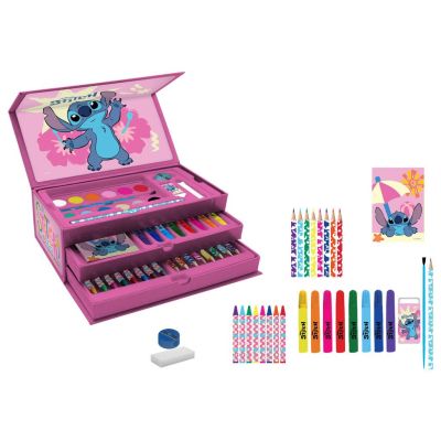 Комплект за рисуване в куфарче, LILOSTITCH