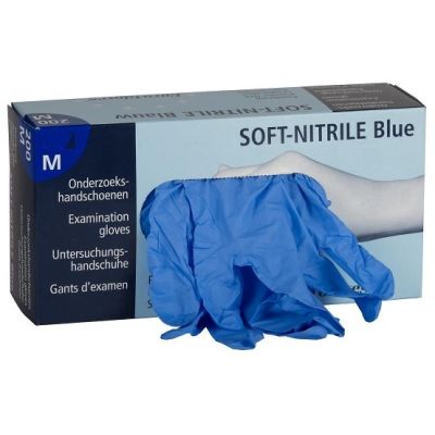 Ръкавици Нитрилни 90 бр, сини, XL