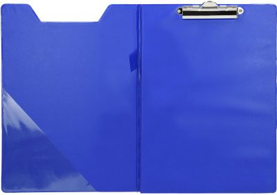 Клипборд с капак Optima, А4, PP, син