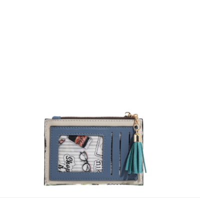 Калъф за карти Nikky 13.3х8.9х1.3cm,Live to travel