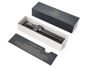 Писалка Parker Royal IM Black CT, M, с кутия