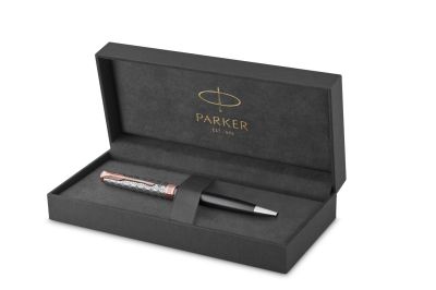 Химикалка Parker Royal Sonnet Premium Metal Grey PGT