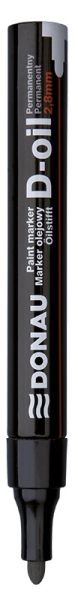 Маркер с лаков ефект Donau 2.8 mm, черен
