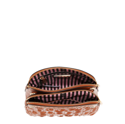 Чанта Nicole Lee, 24.5x20x10.5 cm, тъмнозелена