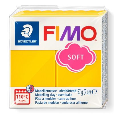 Полимерна глина Staedtler Fimo Soft, 57 g, слънч16