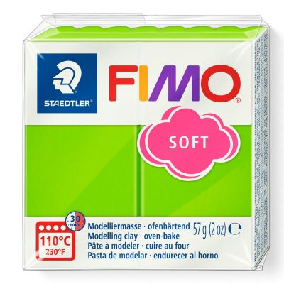 Полимерна глина Staedtler Fimo Soft, 57 g,яб.зел50