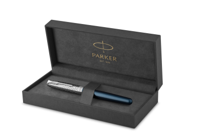Писалка Parker Royal Sonnet Premium, син/метал f